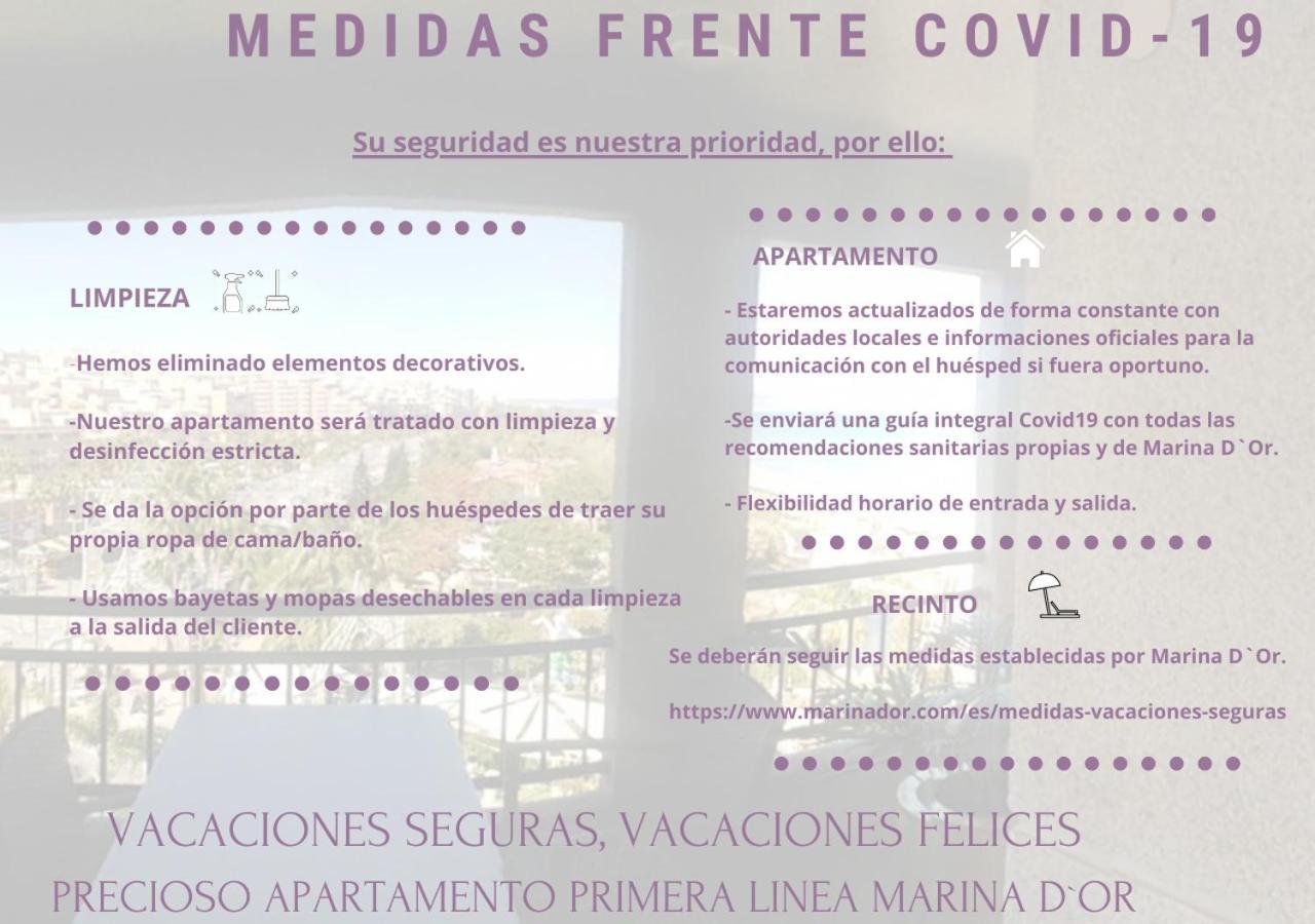 Precioso Apartamento Primera Linea Marina D'Or Lägenhet Oropesa del Mar Exteriör bild